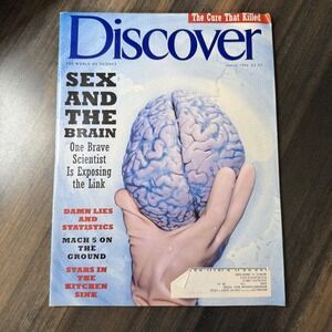 Discover‎ Magazine March 1994 Sex and the Brain Science The World of Science